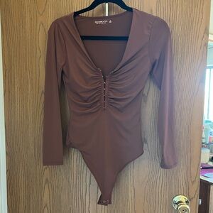 Abercrombie eye hook bodysuit